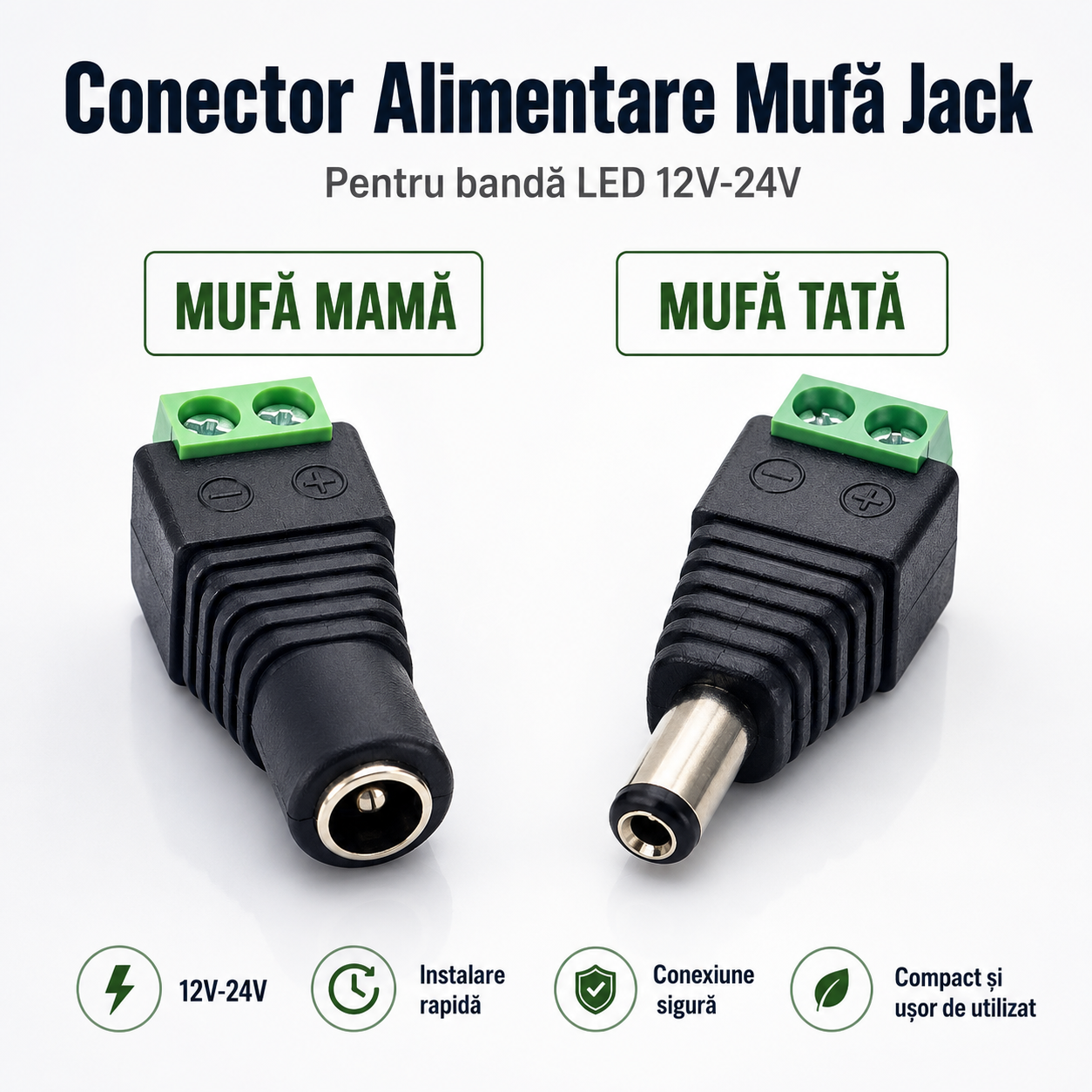 Conector Alimentare Mufa Jack 12V