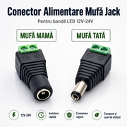 Conector Alimentare Mufa Jack 12V