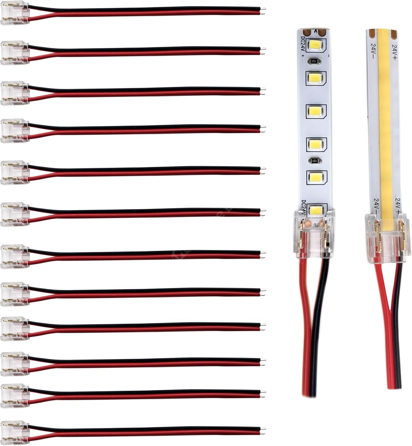 Conector Alimentare PCB 2 Fire 12-24V 8mm