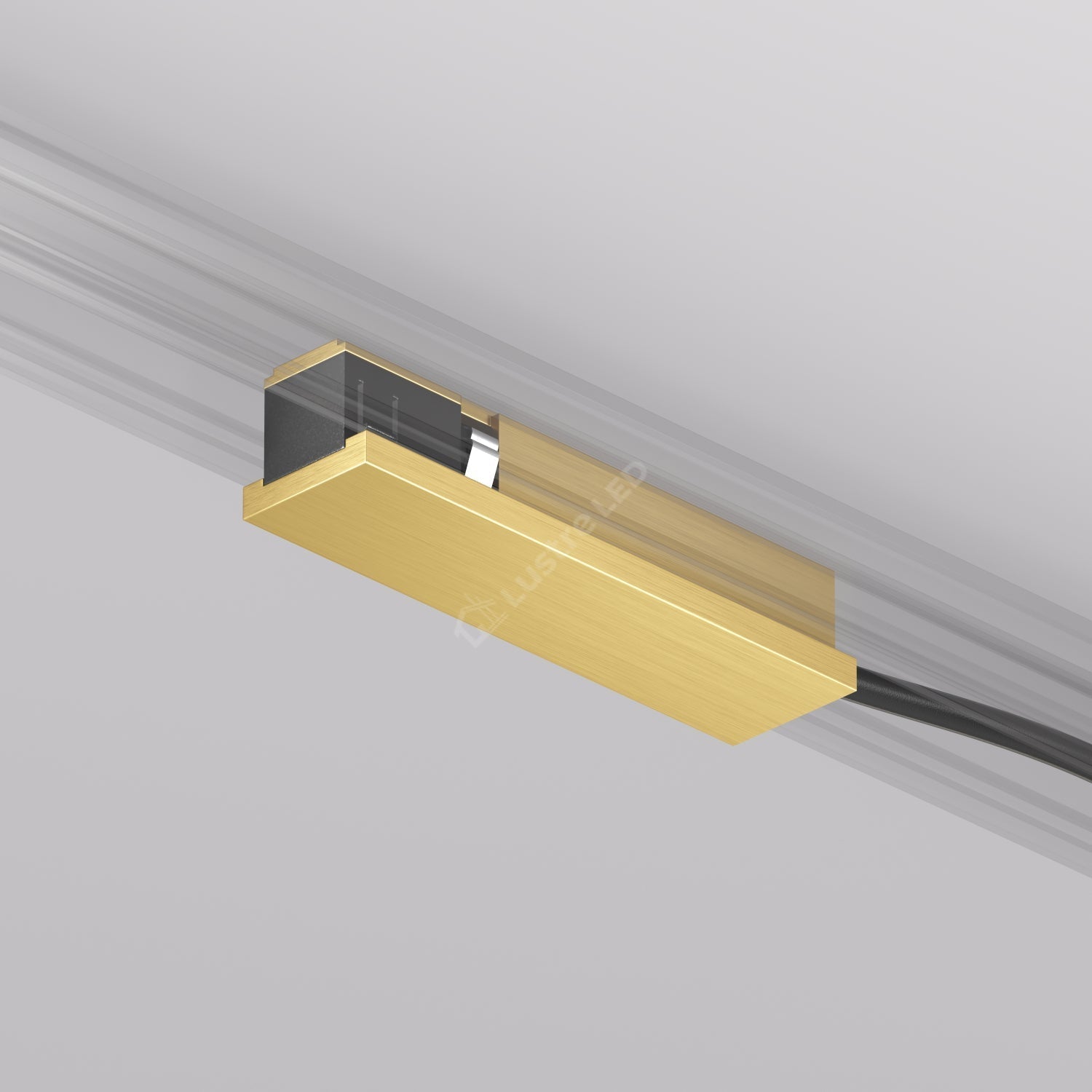 Conector Alimentare Sina Magnetica SHINE BASE TRACK Gold Premium 7.5CM