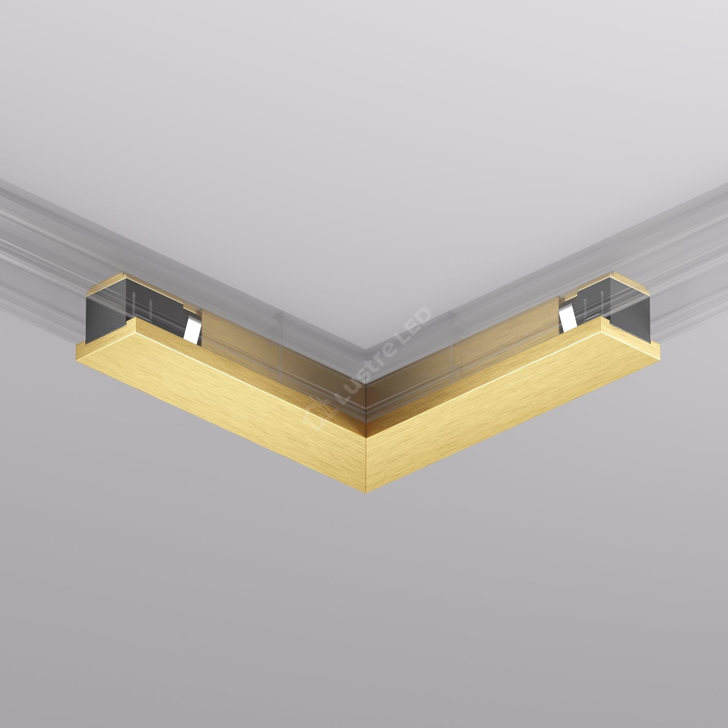 Conector Colt Alimentare Sina Magnetica SHINE BASE TRACK Gold Premium 9CM