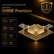 Conector Colt Sina Magnetica Incastrata SHINE HIDE TRACK Gold Premium