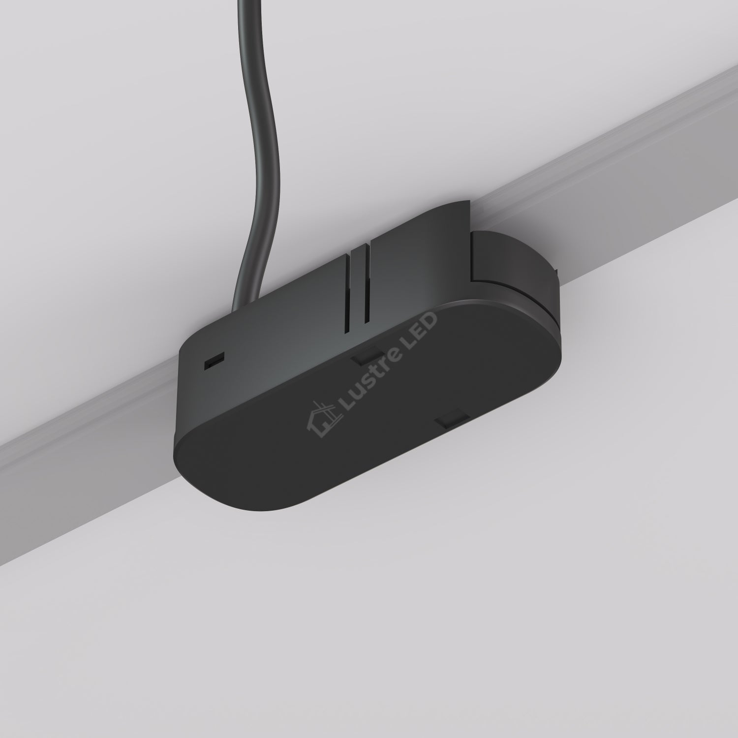 Conector de Alimentare pentru Șină Magnetică AIR BASE Black Premium | 48V DC