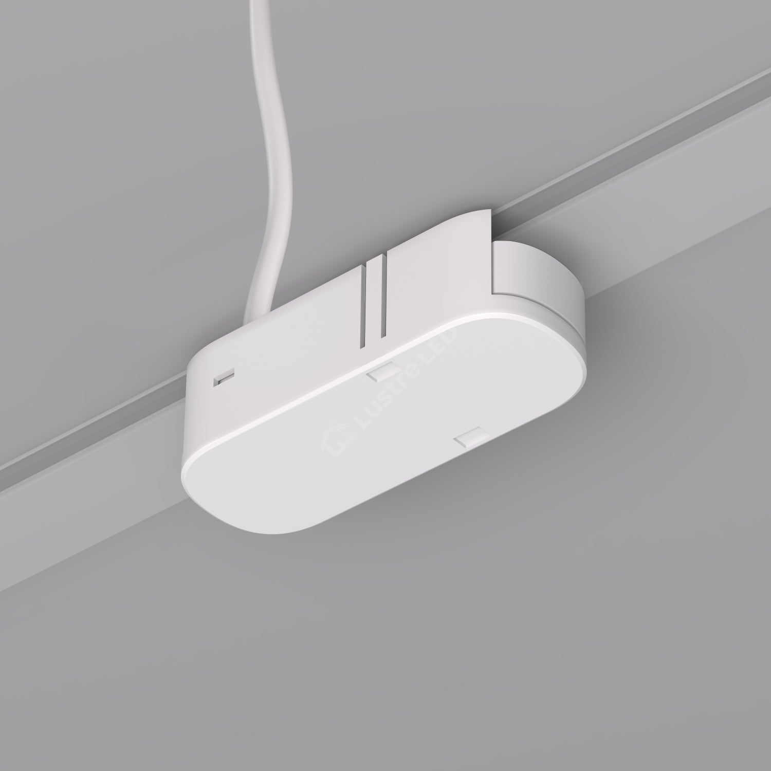 Conector de Alimentare pentru Șină Magnetică AIR BASE White Premium | 48V DC