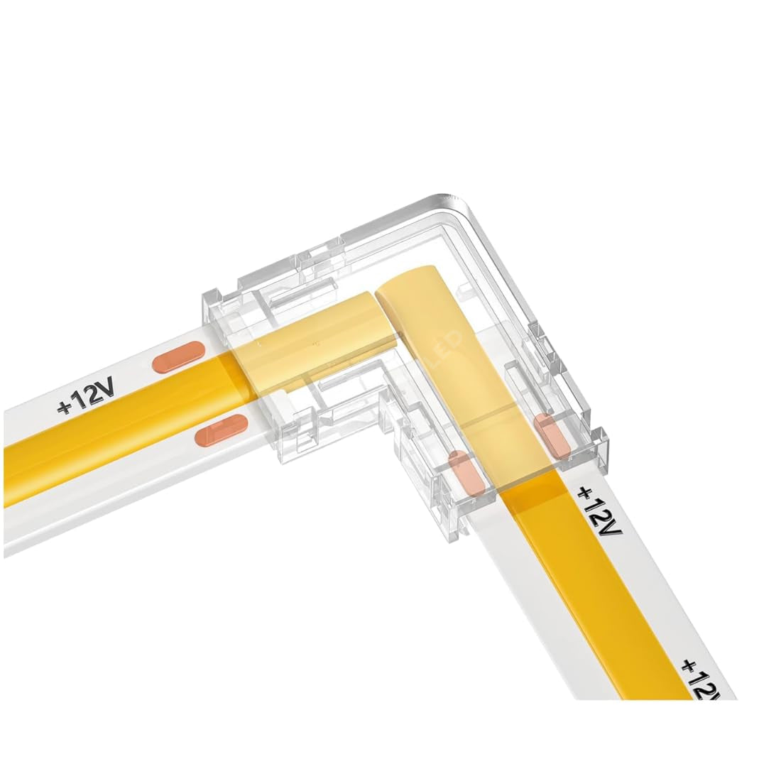 Conector Imbinare L Colt 90 Grade PCB 12-24V 8mm