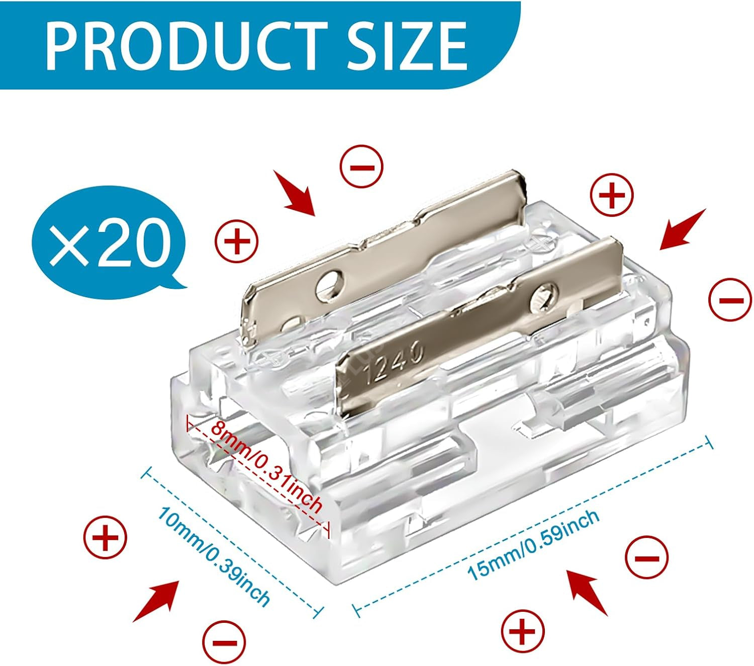 Conector Imbinare Multifunctional PCB 12-24V 8mm