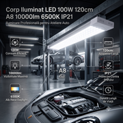 Corp Iluminat LED 100W 120cm A8 10000lm 6500K IP21