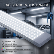 Corp Iluminat LED 120W 120cm A8 12000lm 6500K IP21