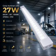Corp Iluminat LED 27W 60cm A8 2700lm 6500K IP21