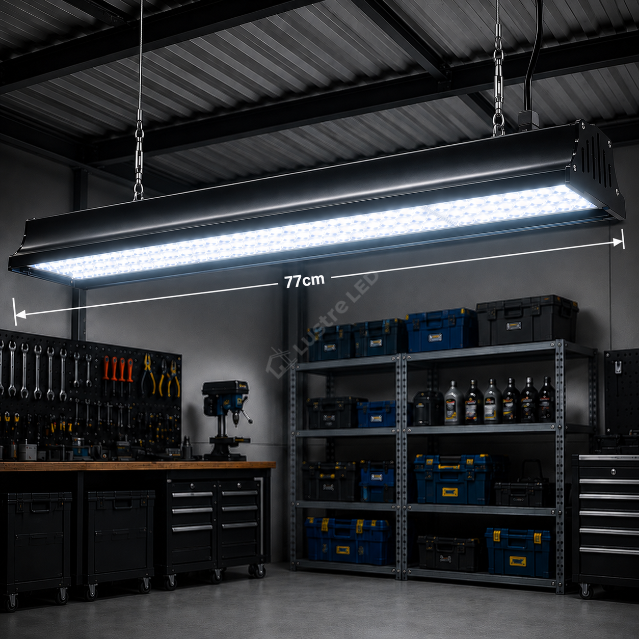 Corp Iluminat LED Liniar 150W PYRAMID 77cm IP65 Echivalent 800W