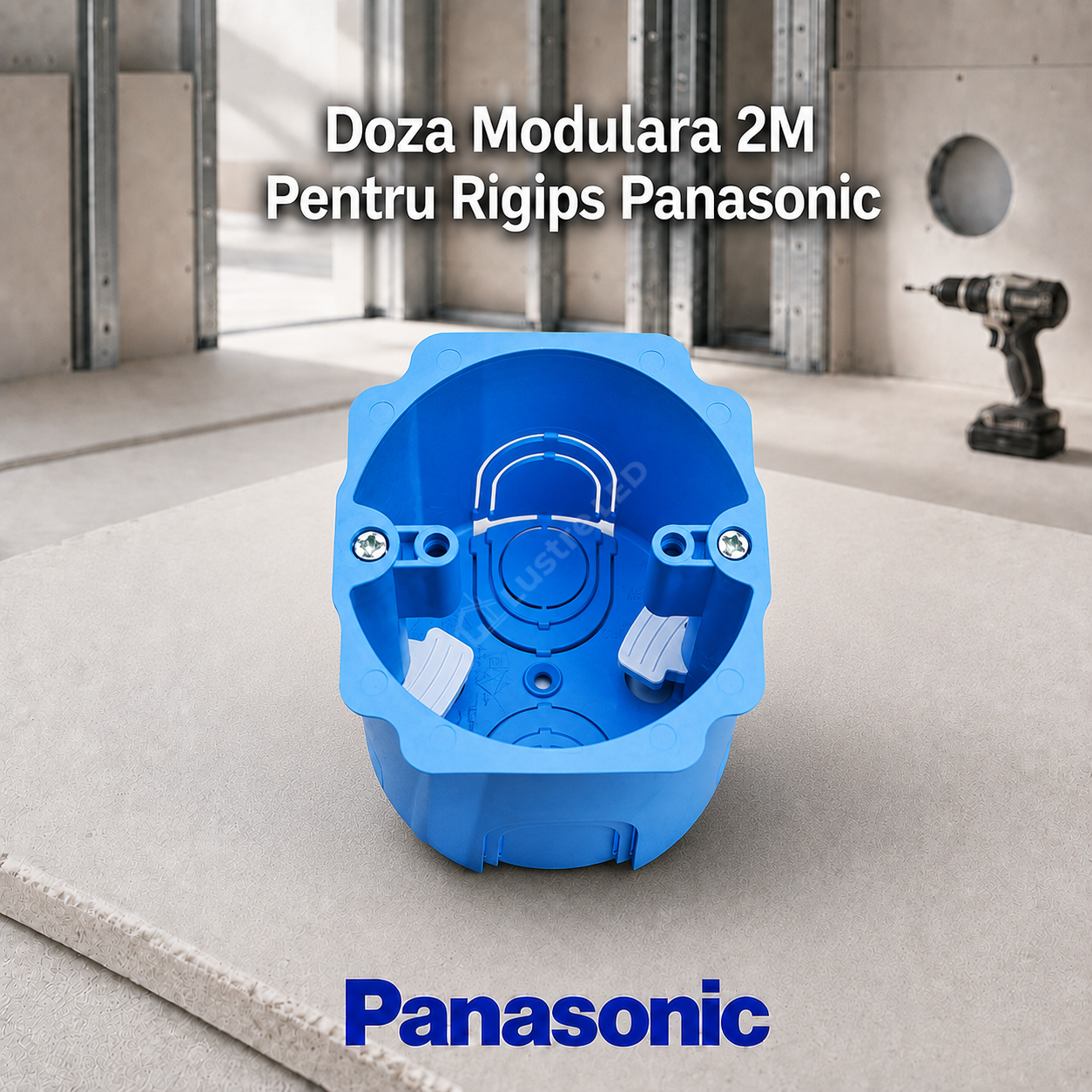 Doza Modulara 2M Pentru Rigips Panasonic