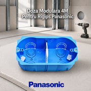 Doza Modulara 4M Pentru Rigips Panasonic
