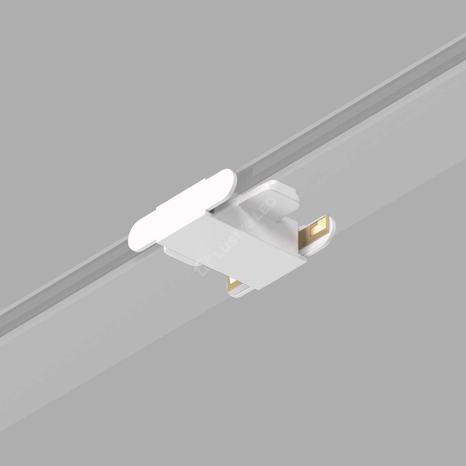 Element Îmbinare Liniară pentru Șină Magnetică AIR BASE White Premium