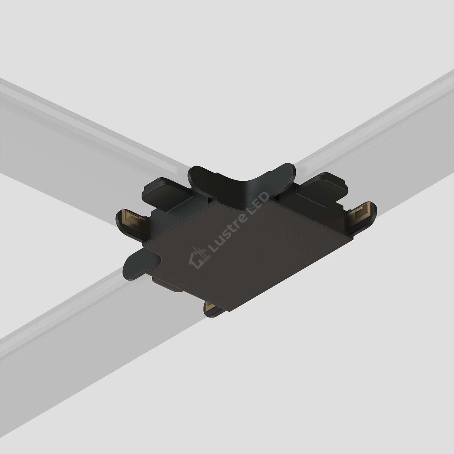 Element Îmbinare Tip T pentru Șină Magnetică AIR BASE Black Premium | 48V DC