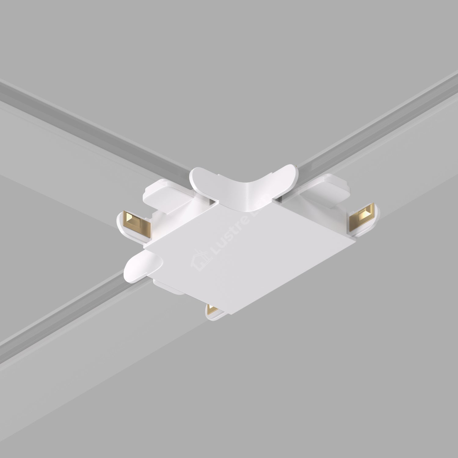 Element Îmbinare Tip T pentru Șină Magnetică AIR BASE White Premium | 48V DC