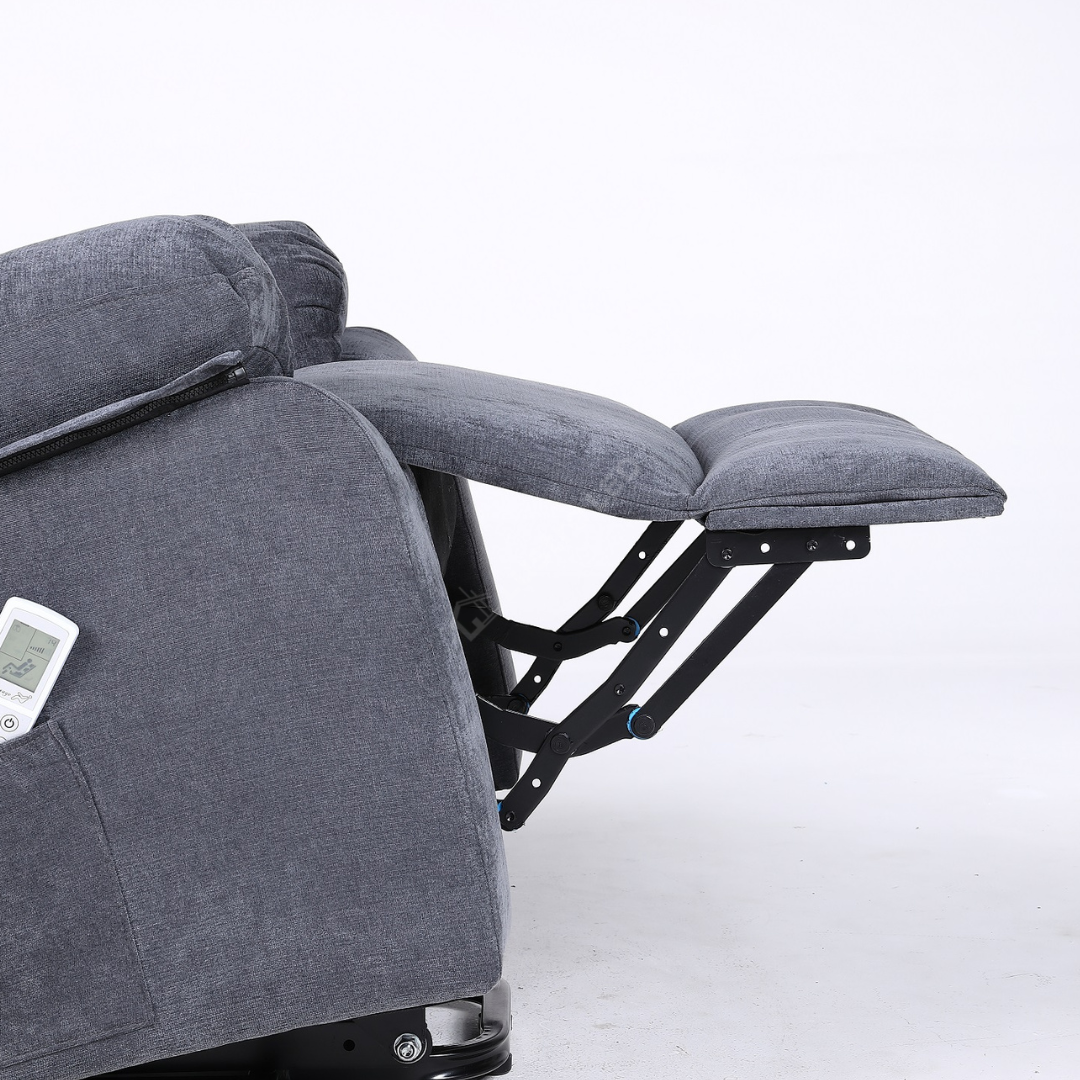 Fotoliu cu Masaj și Încălzire Recliner Electric Gri Inchis FOTOLIU CU MASAJ/RECLINER/INCALZIRE / GRI Chairs