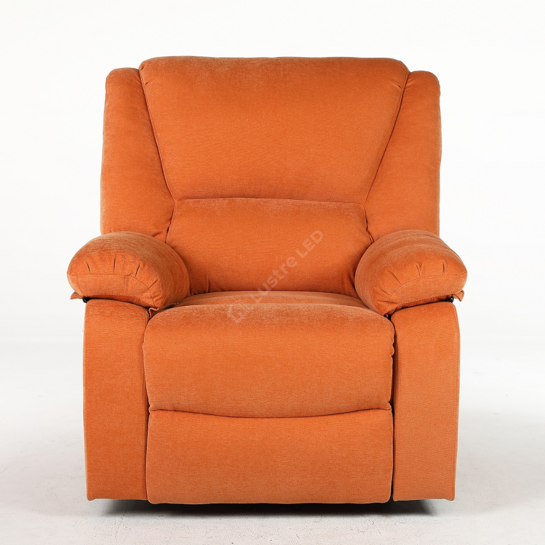 Fotoliu cu Masaj și Încălzire Recliner Electric Portocaliu FOTOLIU CU MASAJ/RECLINER/INCALZIRE / Portocaliu Chairs