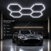 HoneyComb LED 5x Hexagoane 160W | 238x165CM | 17800lm | 6500K