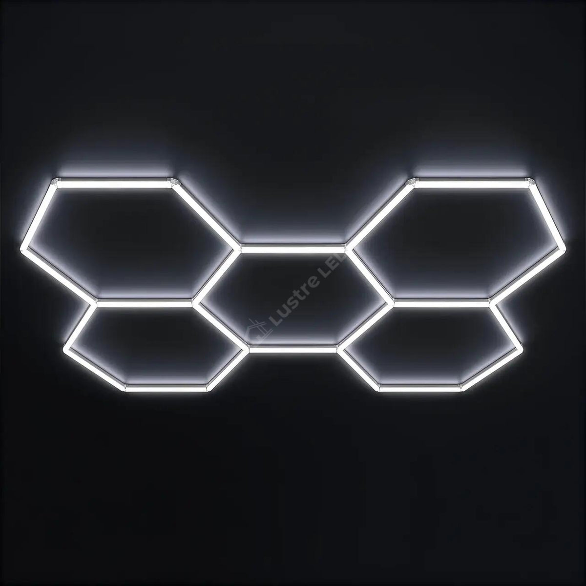 HoneyComb LED 5x Hexagoane 160W | 238x165CM | 17800lm | 6500K
