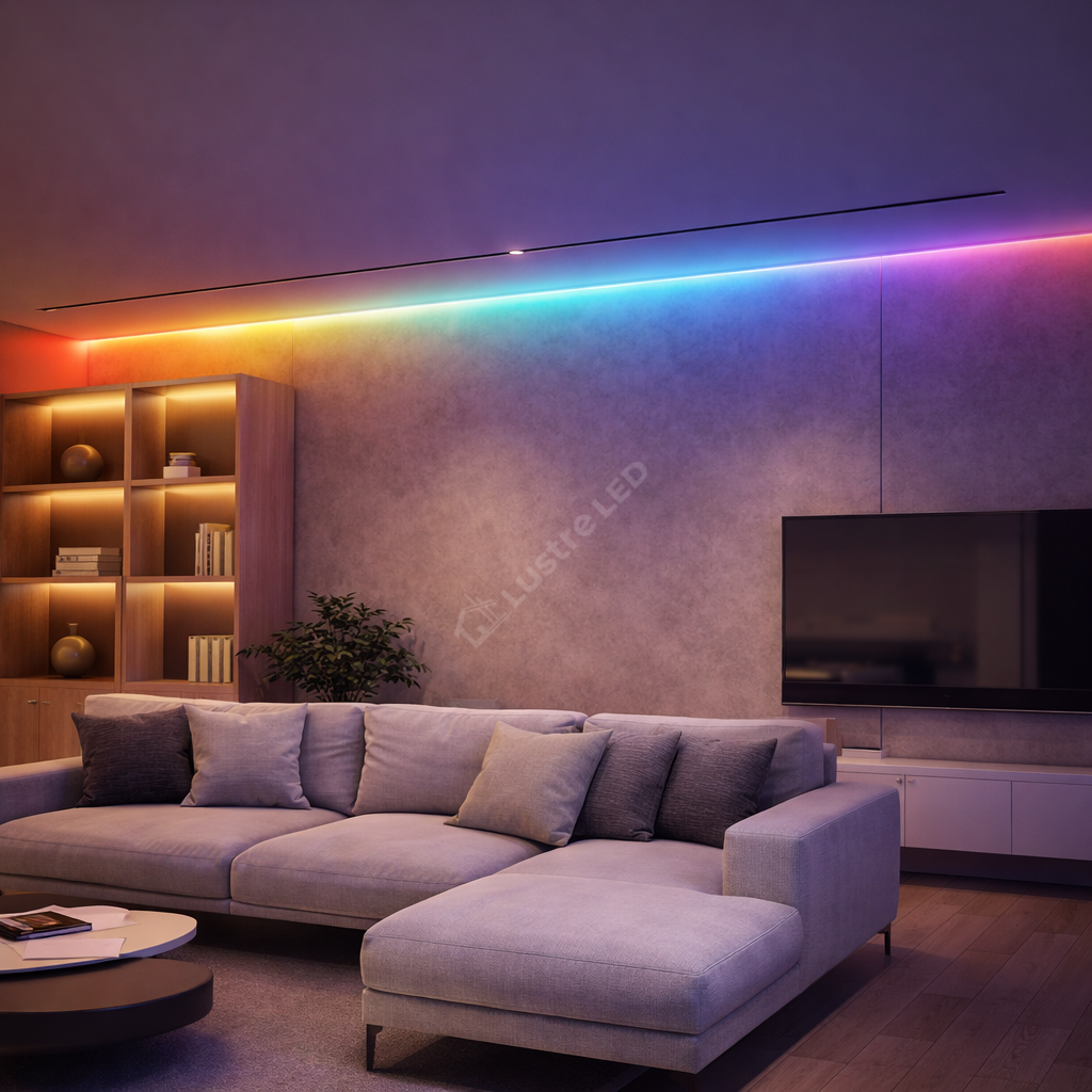 KIT Banda LED RGB+CCT 5 Metri 12V IP44 Smart - Tuya Google Alexa