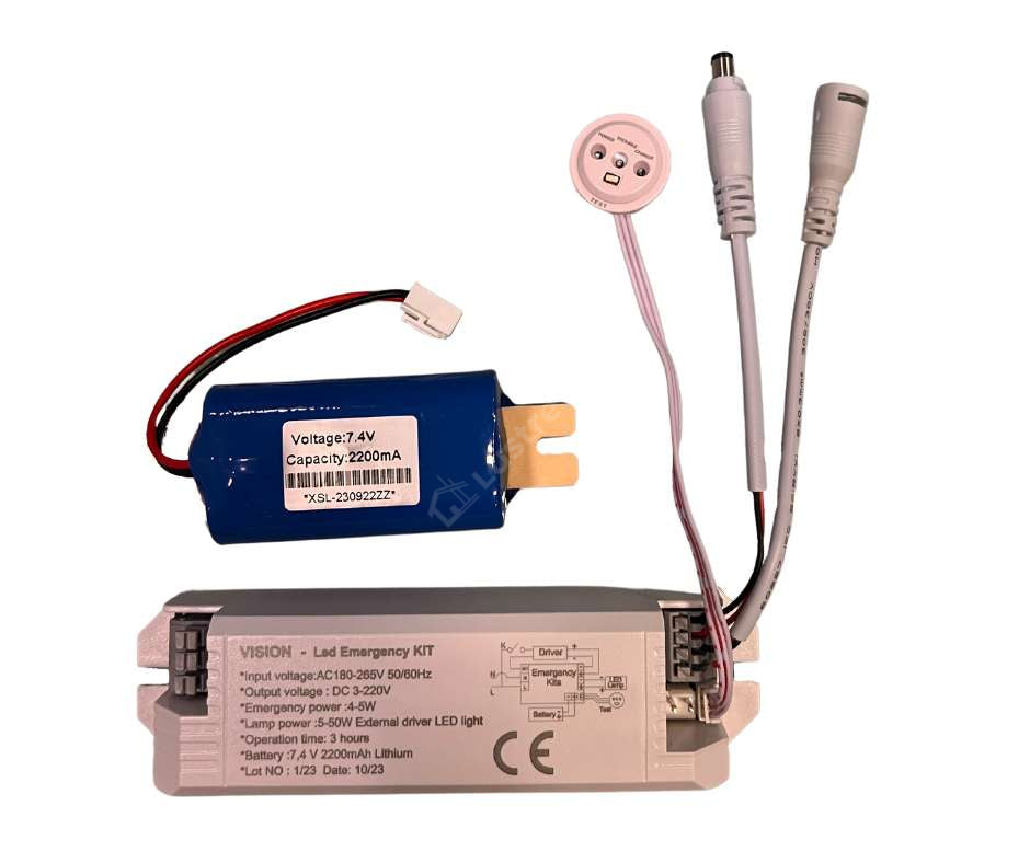 Kit Emergenta 3H 50W Lithium 7.4V 2200mAh
