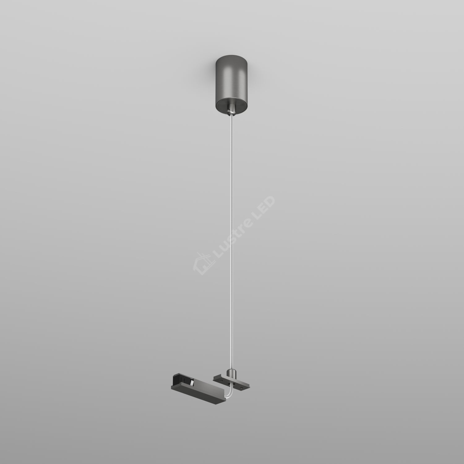 Kit Suspendare Pendul cu Alimentare pentru Sina Magnetica SHINE TRACK Dark Nickel Premium