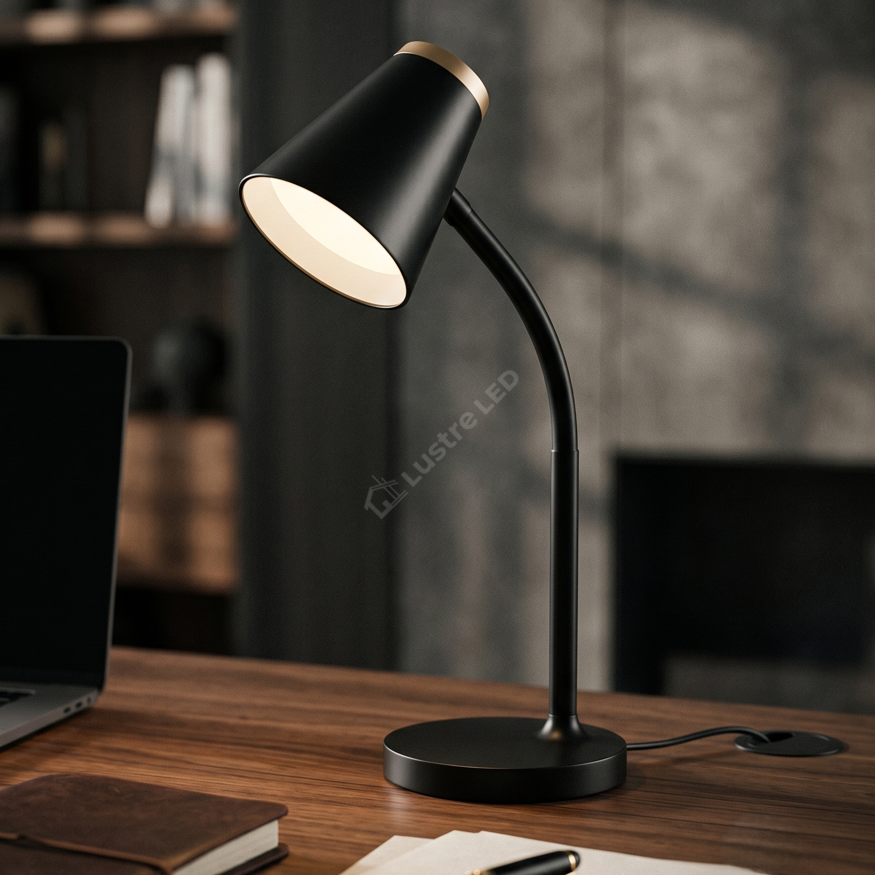 Lampa Birou Chico Black Premium