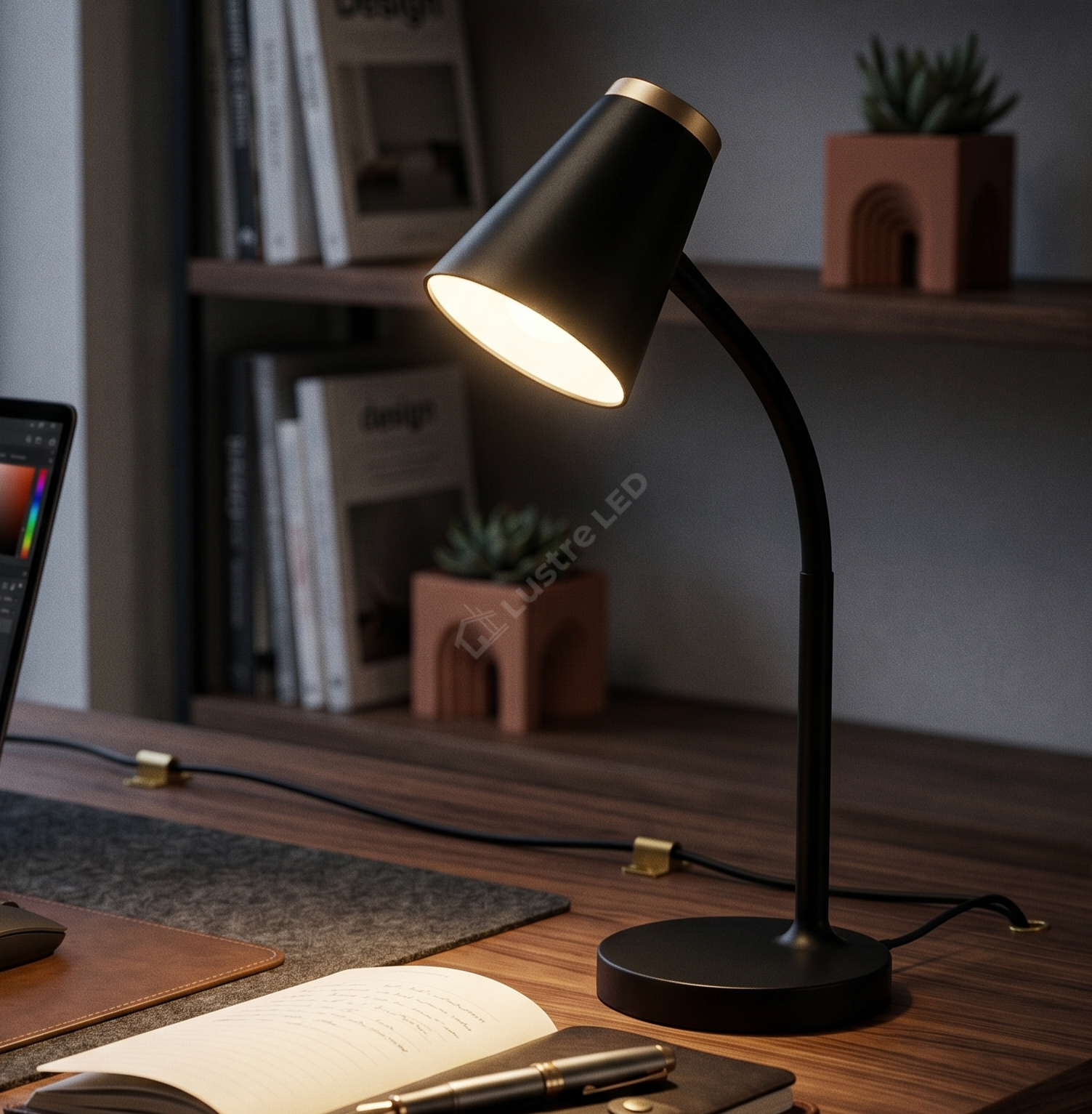 Lampa Birou Chico Black Premium