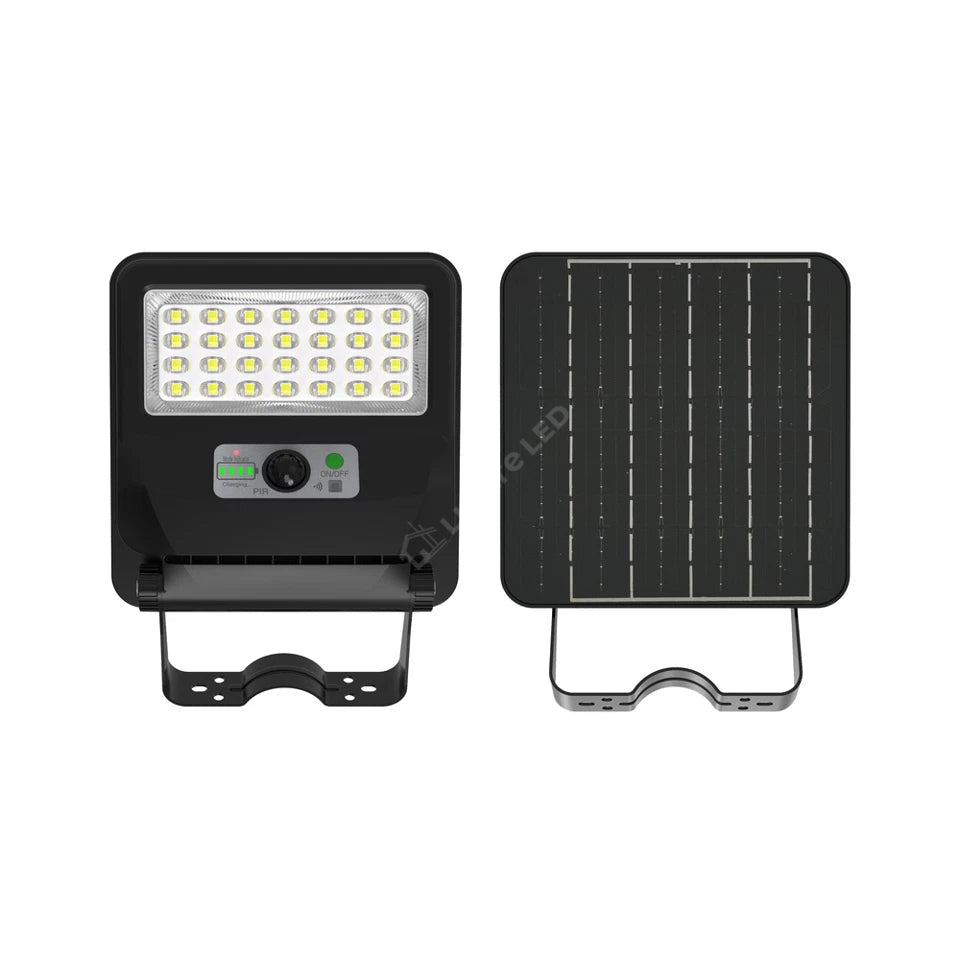 Lampa LED Iluminat Stradal cu Senzor 40W CCT 600lm Telecomanda Premium