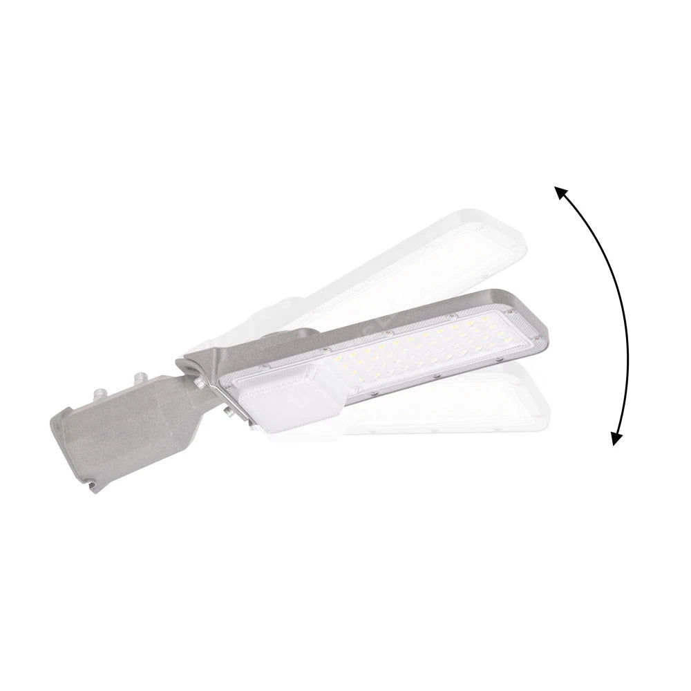 Lampa LED SLIM 30W Iluminat Stradal 6500K IP65 cu Senzor Crepuscular