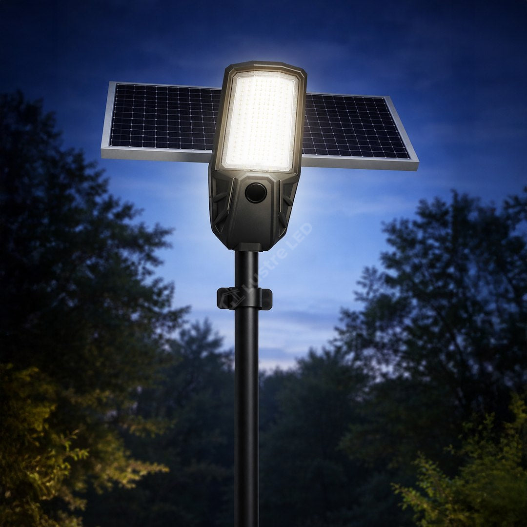 Lampa LED Solara Kobra cu Senzor Miscare IP44 Telecomanda