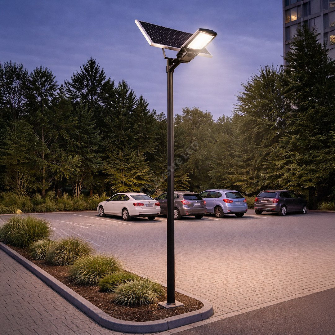 Lampa LED Solara Kobra cu Senzor Miscare IP44 Telecomanda