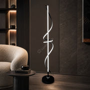 Lampadar LED 145CM 48W GORK Black 3 Functii de Lumina