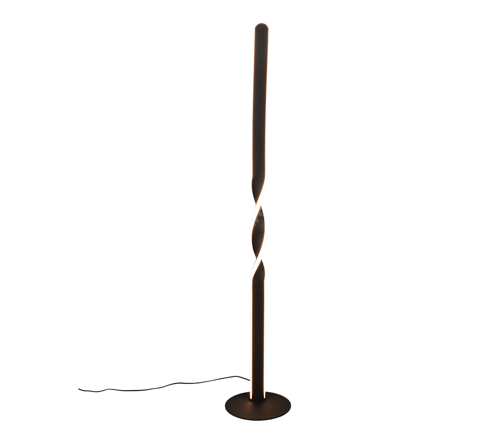 Lampadar LED Premium Ginko Black Echivalent 200W | 110CM | 3000K