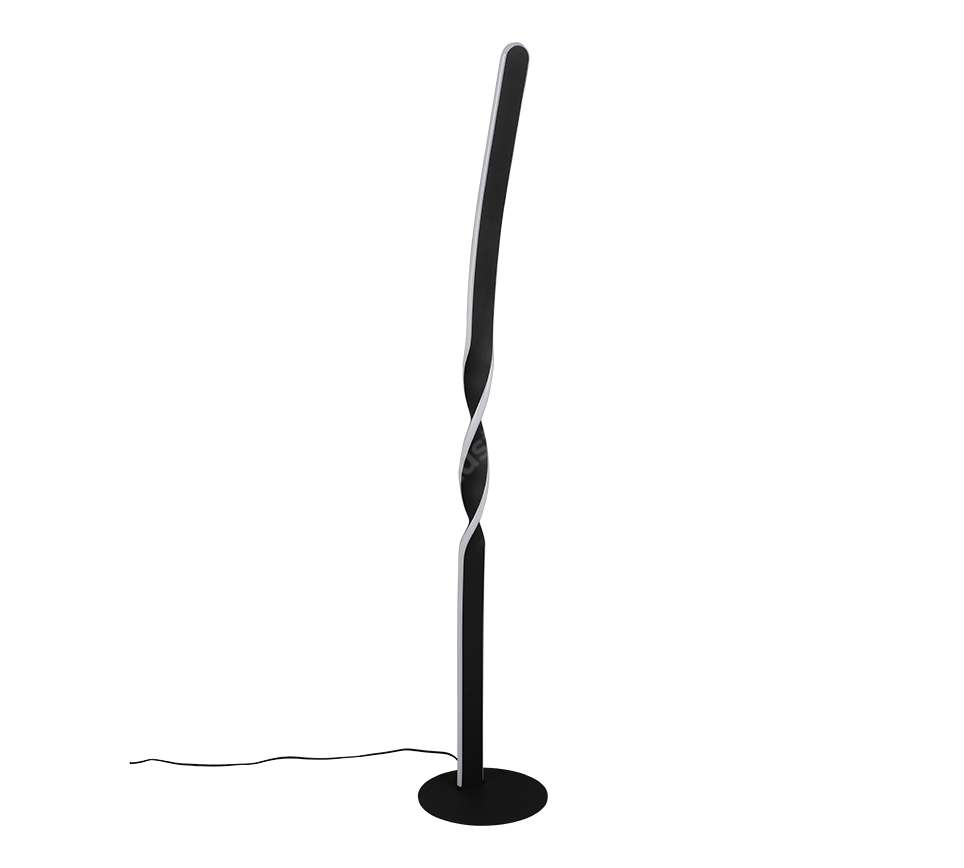 Lampadar LED Premium Ginko Black Echivalent 200W | 110CM | 3000K