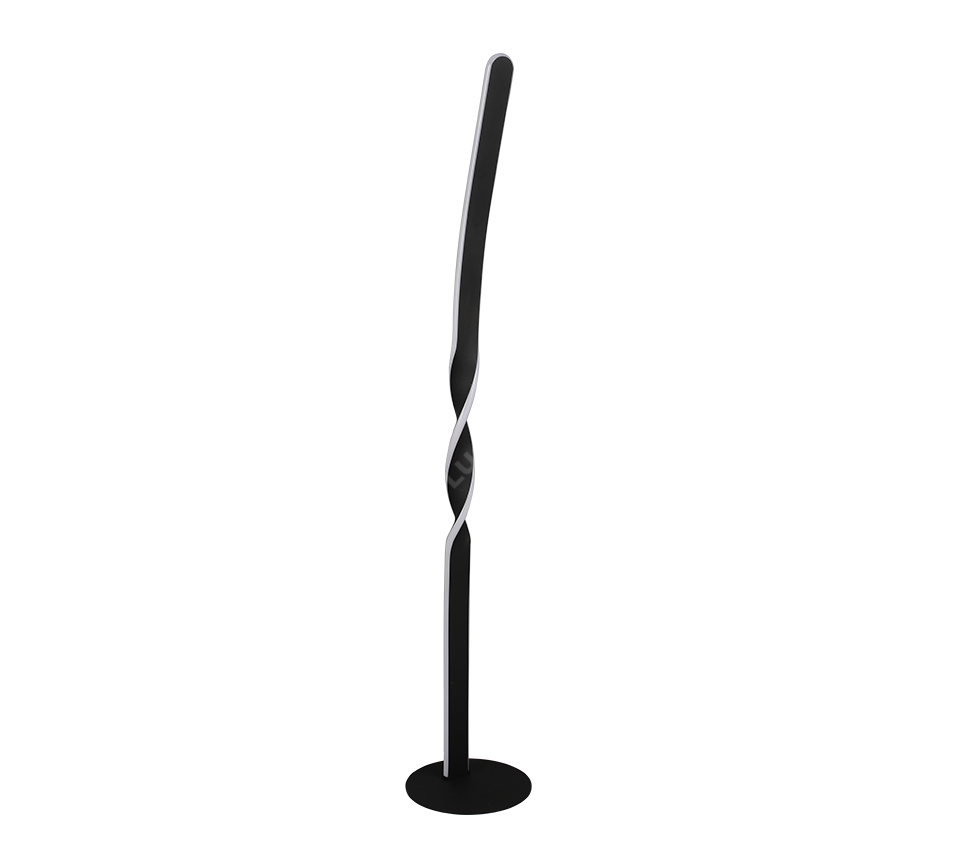 Lampadar LED Premium Ginko Black Echivalent 200W | 110CM | 3000K