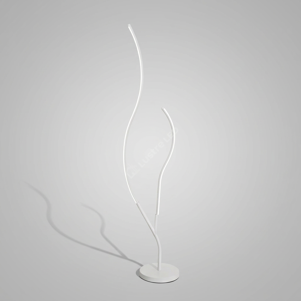 Lampadar LED Rezo White Echivalent 300W | 145CM | 3 Tipuri de Lumina