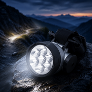 Lanterna LED Bevis Black cu Acumulator 9CM