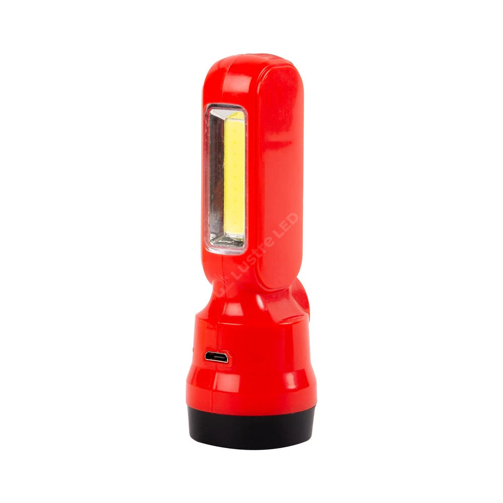 Lanterna LED Deny Red cu Acumulator 10CM