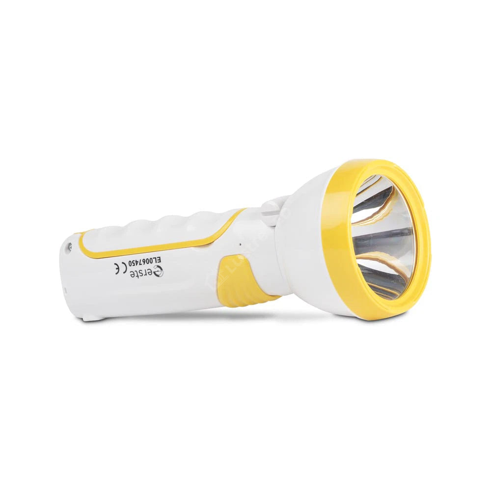 Lanterna LED Enzo Yellow & White cu Acumulator si Cap Orientabil 21CM