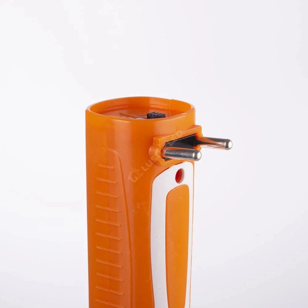Lanterna LED Genoa Orange & White cu Acumulator 15CM