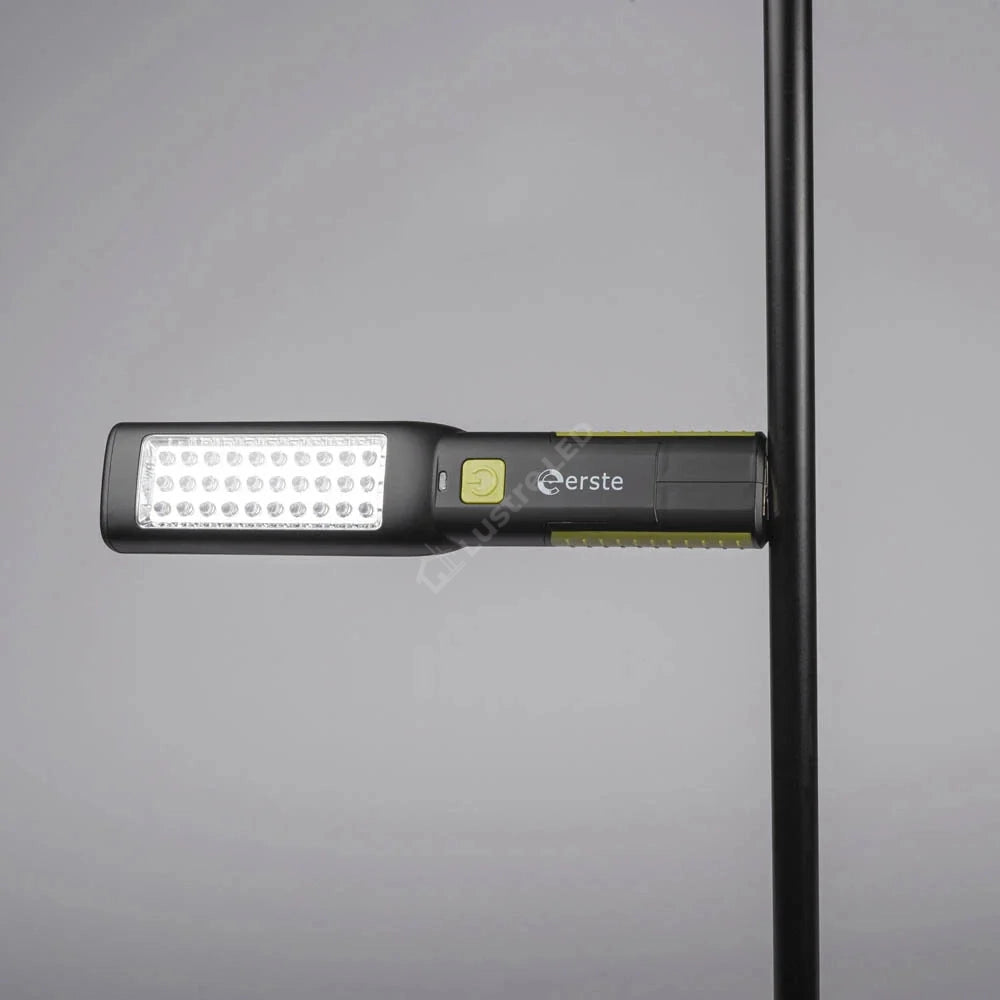 Lanterna LED Hugo Magnet Black cu Acumulator 28CM