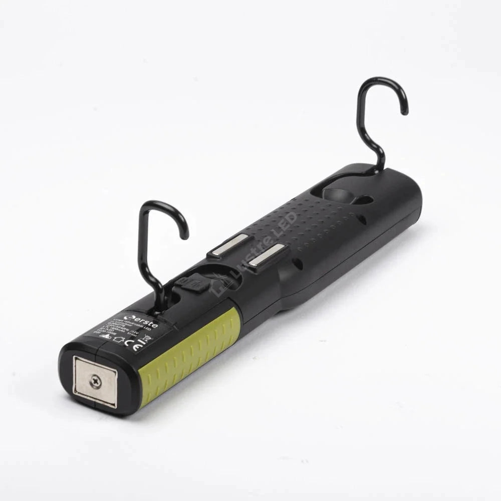 Lanterna LED Hugo Magnet Black cu Acumulator 28CM