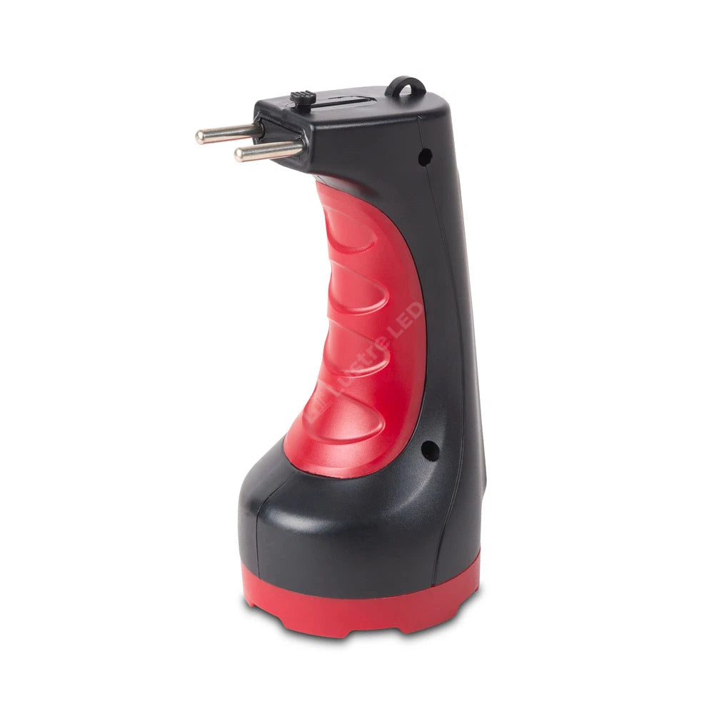 Lanterna LED Kimy Black & Red cu Acumulator 14CM