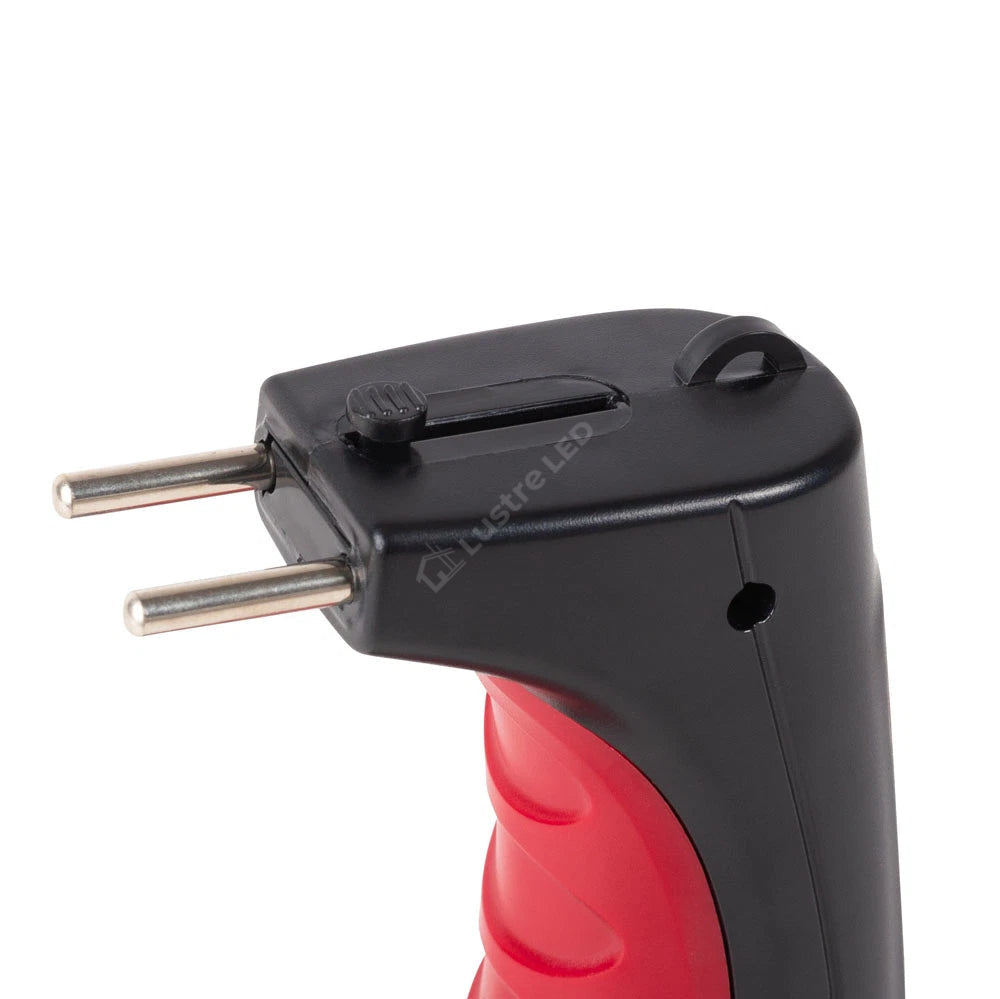 Lanterna LED Kimy Black & Red cu Acumulator 14CM
