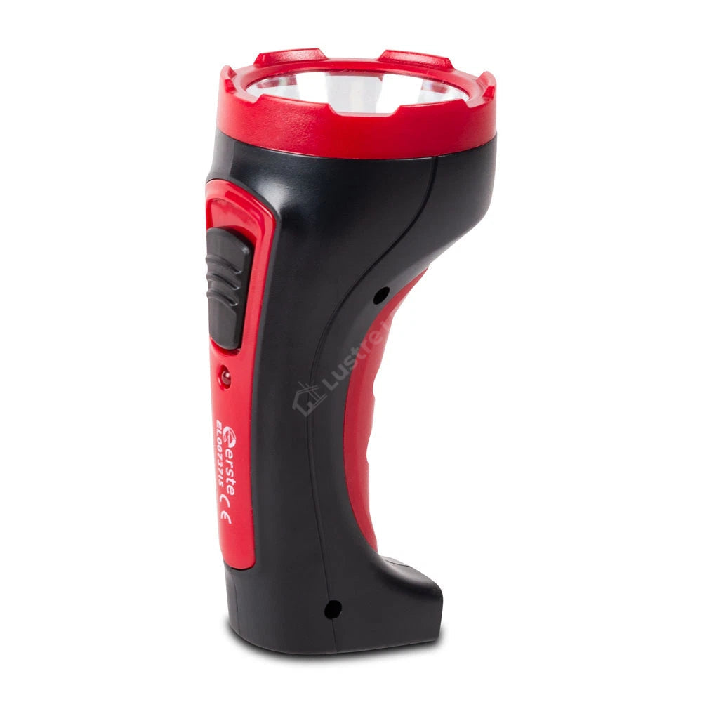 Lanterna LED Kimy Black & Red cu Acumulator 14CM