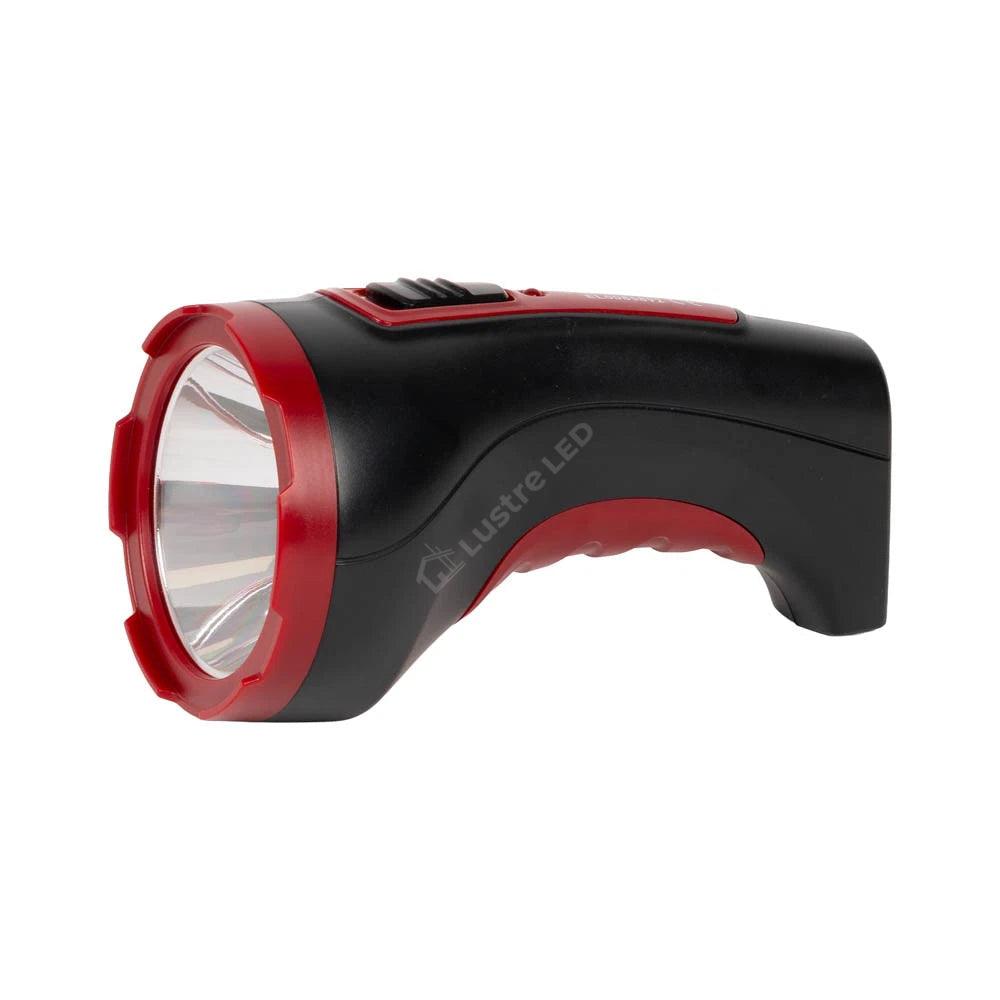 Lanterna LED Kimy Black & Red cu Acumulator 16CM