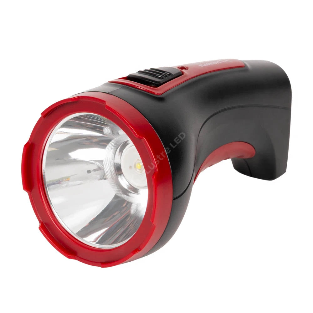 Lanterna LED Kimy Black & Red cu Acumulator 16CM