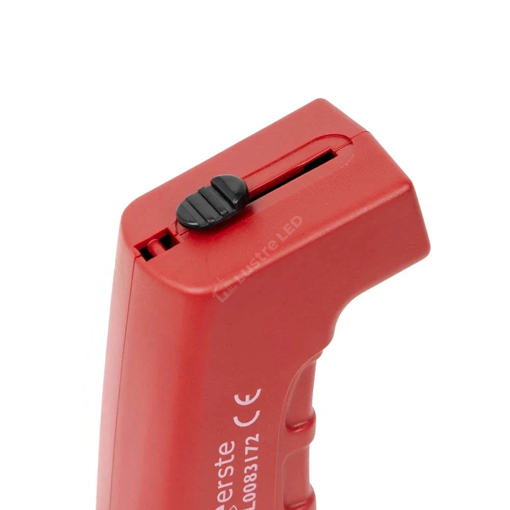 Lanterna LED Kimy Black & Red cu Acumulator 17CM