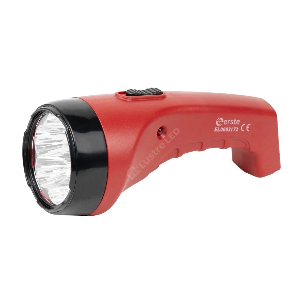 Lanterna LED Kimy Black & Red cu Acumulator 17CM